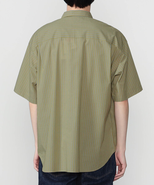 DANTON（ダントン）の「DANTON | ボイルポプリン 半袖ワークシャツ MEN（シャツ/ブラウス・メンズ・ブルー系その他5/グリーン系その他/グリーン系その他2・42/40）」の13枚目の写真