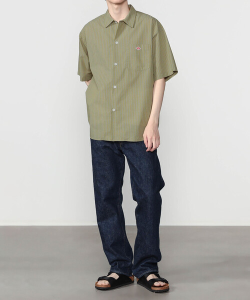 DANTON（ダントン）の「DANTON | ボイルポプリン 半袖ワークシャツ MEN