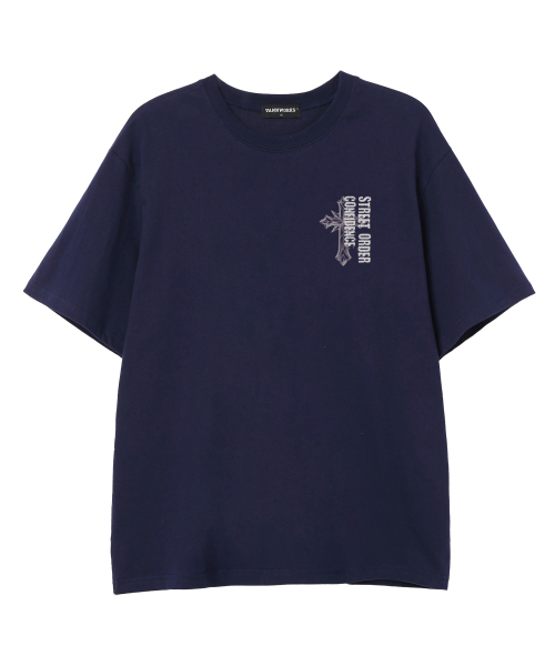 VANNWORKS（バンワークス）の「MINI CONFIDENCE 半袖Tシャツ (VS0134) ネイビー（Tシャツ/カットソー・レディース・その他・SMALL/MEDIUM/LARGE/X-LARGE/XX-LARGE）」の3枚目の写真