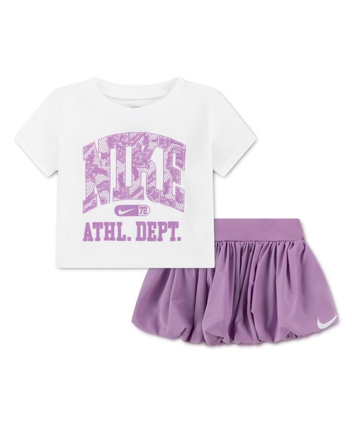 NIKE/ナイキ 半袖 Tシャツ スカート インナーショーツ付き 2点セット