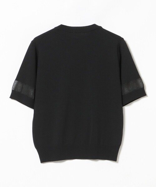 BEAMS HEART(ビームスハート)の「ウォッシャブル ニット Tシャツ(ニット/セーター・レディース・オフホワイト/ブラック/パープル系その他4・FREE)」の8枚目の写真