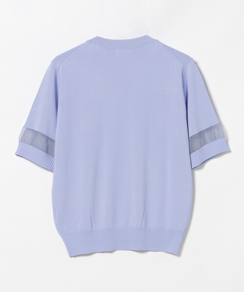 BEAMS HEART(ビームスハート)の「ウォッシャブル ニット Tシャツ(ニット/セーター・レディース・オフホワイト/ブラック/パープル系その他4・FREE)」の14枚目の写真