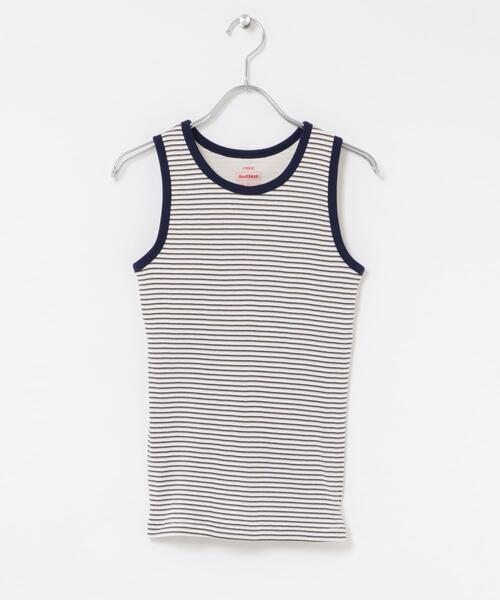 別注』Healthknit×SENSE OF PLACE ボーダータンクトップ（タンクトップ
