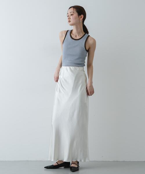 別注』Healthknit×SENSE OF PLACE ボーダータンクトップ（タンクトップ