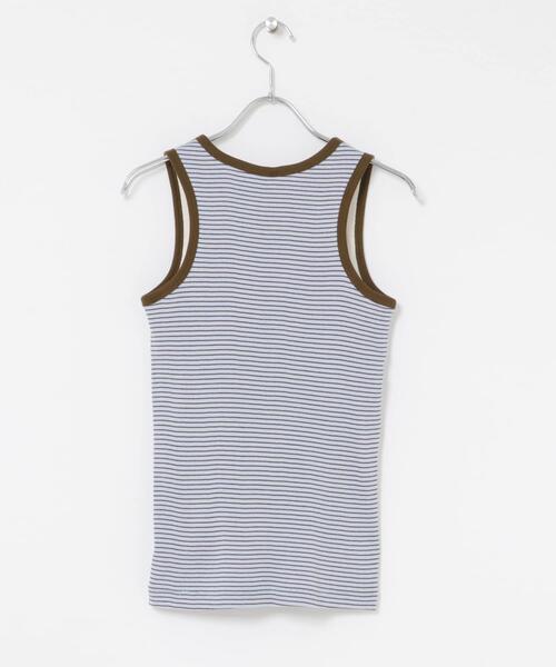 SENSE OF PLACE by URBAN RESEARCH（センスオブプレイスバイアーバンリサーチ）の「『別注』Healthknit×SENSE OF PLACE ボーダータンクトップ（タンクトップ・レディース・イエロー系その他/ホワイト系その他/ブルー系その他・ONE）」の21枚目の写真