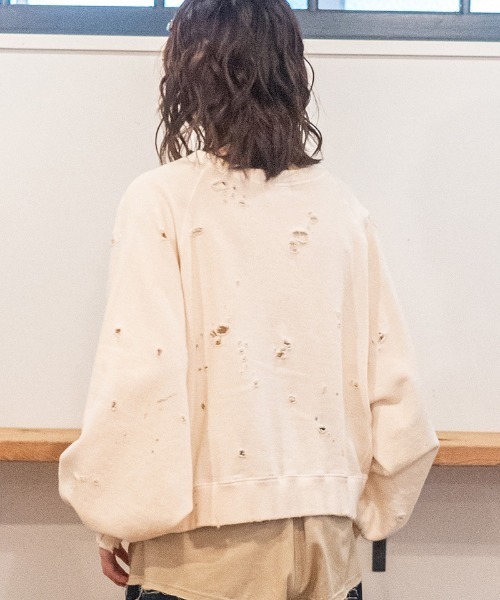 masterkey(マスターキー)の「msw1872- VINTAGE WING-SWEAT カレッジスウェット(MK27A-C-23-1)(スウェット・メンズ・ホワイト系その他・S/M)」の3枚目の写真