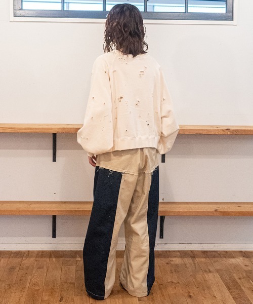 masterkey(マスターキー)の「msw1872- VINTAGE WING-SWEAT カレッジスウェット(MK27A-C-23-1)(スウェット・メンズ・ホワイト系その他・S/M)」の6枚目の写真