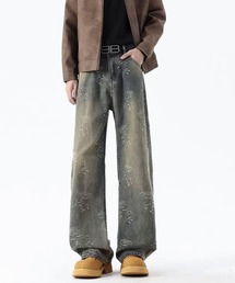 WESTBOY（ウエストボーイ）の「ヴィンテージウォッシュ ジャガードデニムパンツ WO26S11PT06（デニムパンツ）」