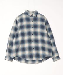 REMI RELIEF NAVY LABEL（レミレリーフネイビーレーベル）の「REMI RELIEF NAVY LABEL / レミレリーフ ネイビーレーベル：ジャズネップチェックSH：RN29373072AK[STD]（シャツ/ブラウス）」