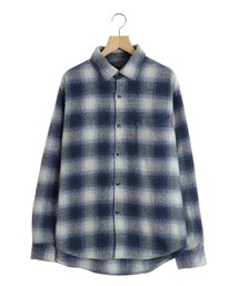 REMI RELIEF NAVY LABEL（レミレリーフネイビーレーベル）の「REMI RELIEF NAVY LABEL / レミレリーフ ネイビーレーベル：ジャズネップチェックSH：RN29373072AK[STD]（シャツ/ブラウス）」