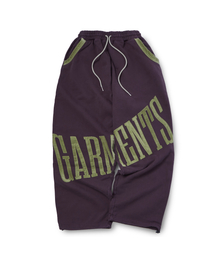 GARMENTS FAB（ガーメンツファブ）の「Velvet Applique Sweatpants (PURPLE)（スウェットパンツ）」