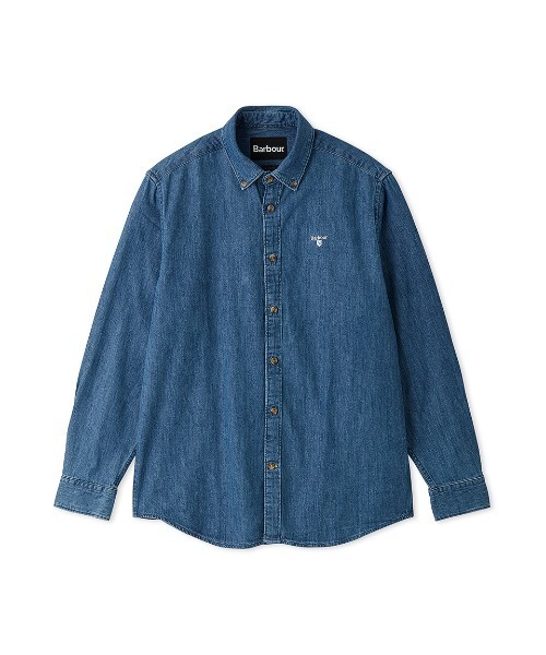 Chambrayクレスト デニム シャツ（シャツ/ブラウス）｜Barbour
