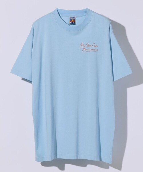 City Ambient Products(シティアンビエントプロダクツ)の「BIG ROCK CANDY MOUNTAINEERING: Souvenir Tシャツ(Tシャツ/カットソー・メンズ・ライトブルー・MEDIUM/LARGE)」の1枚目の写真