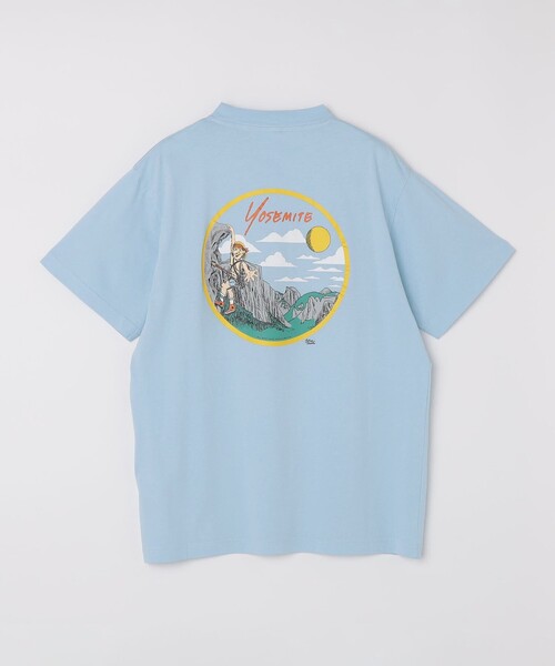 City Ambient Products(シティアンビエントプロダクツ)の「BIG ROCK CANDY MOUNTAINEERING: Souvenir Tシャツ(Tシャツ/カットソー・メンズ・ライトブルー・MEDIUM/LARGE)」の4枚目の写真