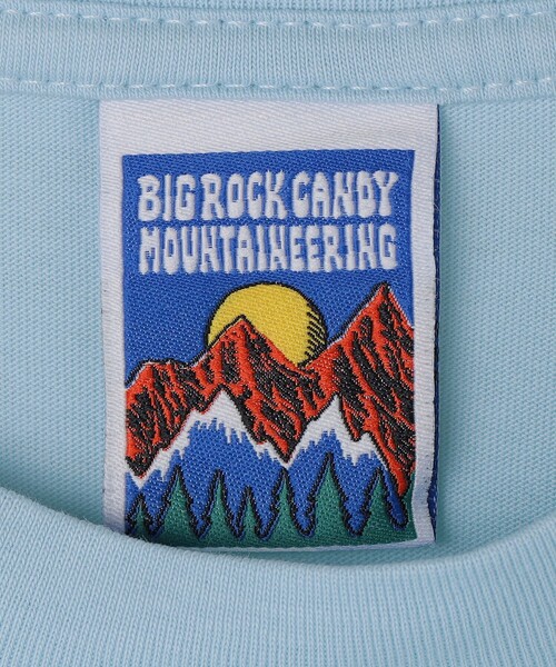 City Ambient Products(シティアンビエントプロダクツ)の「BIG ROCK CANDY MOUNTAINEERING: Souvenir Tシャツ(Tシャツ/カットソー・メンズ・ライトブルー・MEDIUM/LARGE)」の8枚目の写真