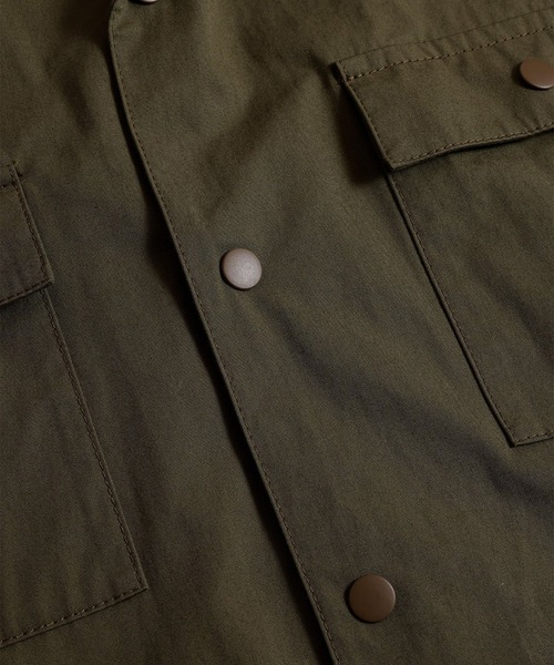 FDMTL(ファンダメンタル)の「【FDMTL】ZIP KYTE S/S SHIRT(シャツ/ブラウス・メンズ・カーキ/ネイビー・3/4)」の6枚目の写真