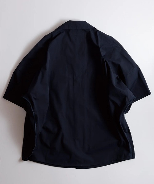 FDMTL(ファンダメンタル)の「【FDMTL】ZIP KYTE S/S SHIRT(シャツ/ブラウス・メンズ・カーキ/ネイビー・3/4)」の10枚目の写真