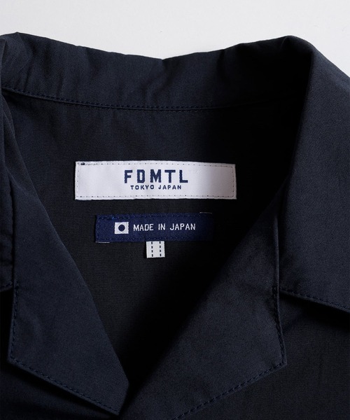 FDMTL(ファンダメンタル)の「【FDMTL】ZIP KYTE S/S SHIRT(シャツ/ブラウス・メンズ・カーキ/ネイビー・3/4)」の11枚目の写真