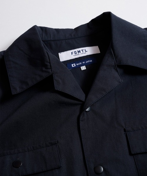 FDMTL(ファンダメンタル)の「【FDMTL】ZIP KYTE S/S SHIRT(シャツ/ブラウス・メンズ・カーキ/ネイビー・3/4)」の12枚目の写真