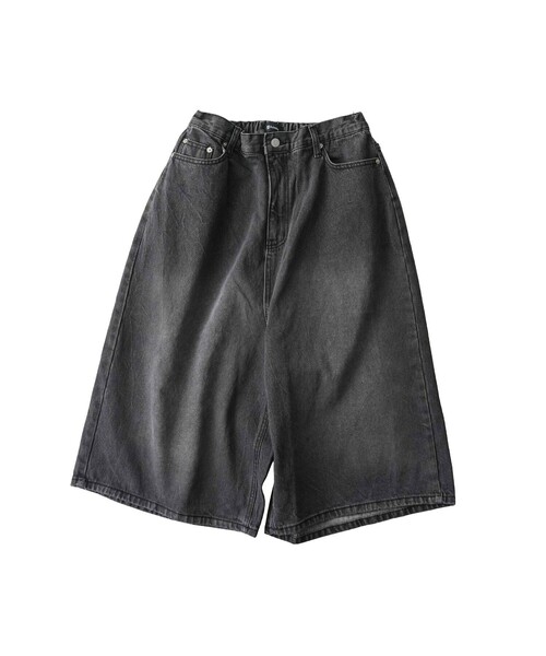Subciety(サブサエティ)の「USA cotton denim shorts(デニムパンツ・メンズ・インディゴブルー/ブラック・MEDIUM/LARGE)」の17枚目の写真