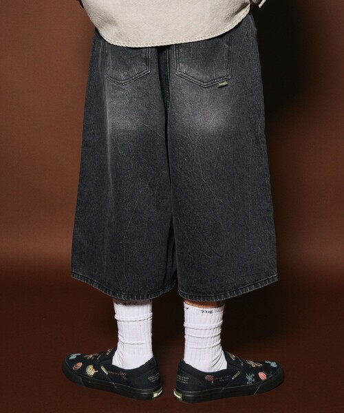 Subciety(サブサエティ)の「USA cotton denim shorts(デニムパンツ・メンズ・インディゴブルー/ブラック・MEDIUM/LARGE)」の20枚目の写真