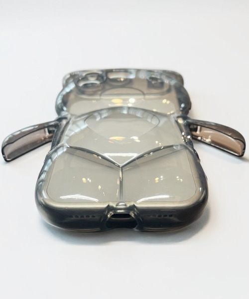 Fun & Daily(ファンアンドデイリー)の「Stand Bear iPhone Case 16 17 Pro ProMax / アイフォンケース(スマホケース/カバー・レディース・クリア/ブラック・iPhone 16 Pro Max/iPhone 16 Pro/iPhone 17 Pro/iPhone 17/iPhone 16/iPhone 17 Pro Max)」の10枚目の写真