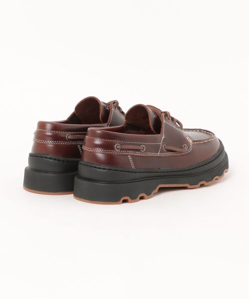 M TO R(ムウトアール)の「【CAMPER】Brutus+ BOAT SHOES MEN(モカシン/デッキシューズ・レディース・ブラック・40)」の2枚目の写真