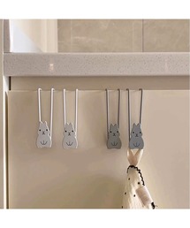 Bling Leads（ブリングリーズ）の「【Bls】【ZA】【Bling Leads】くすみカラー うさぎフック（インテリア雑貨）」