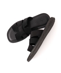 NOLLEY'S（ノーリーズ）の「【Nuovo Nicar/ヌーヴォ・ニカール】別注スエードメッシュレザーサンダル（サンダル）」