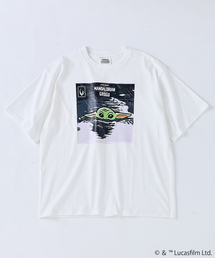 STAR WARS（スターウォーズ）の「STAR WARS / スター・ウォーズ マンダロリアン プリント Tシャツ（Tシャツ/カットソー）」