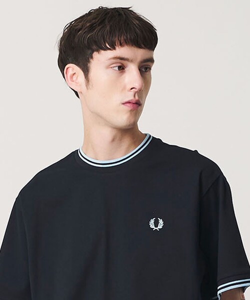 [Внимание] <FRED PERRY> Twintip Kanoko T‑Shirt — футболка Каноко