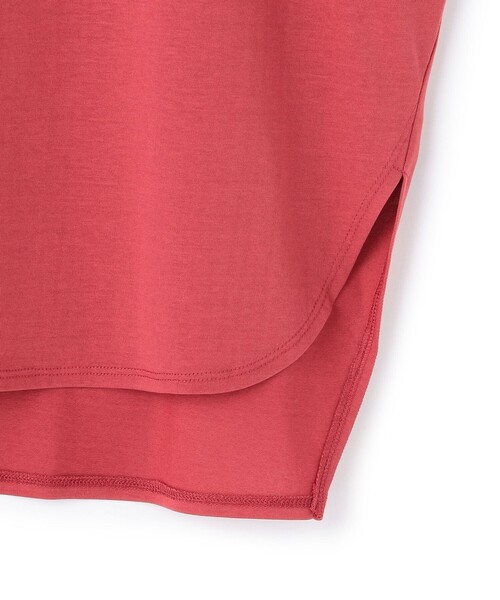 23区 S(ニジュウサンクチイサイサイズ)の「ツイストコットンプレーティング フレンチスリーブ カットソー(Tシャツ/カットソー・レディース・グレー系/ローズ系/ダルブルー系/ホワイト系/ブラック系・32)」の21枚目の写真