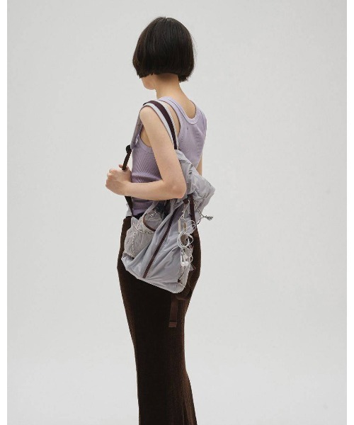 TODAYFUL(トゥデイフル)の「TODAYFUL Useful Sheer Backpack(バックパック/リュック・レディース・ライトブルー/ブラック・FREE)」の14枚目の写真