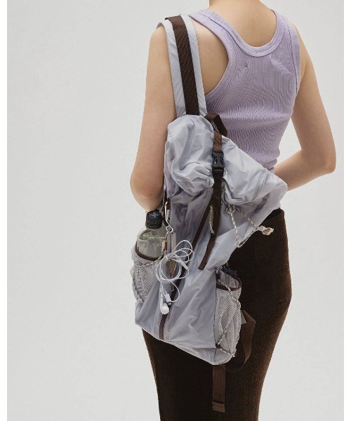 TODAYFUL(トゥデイフル)の「TODAYFUL Useful Sheer Backpack(バックパック/リュック・レディース・ライトブルー/ブラック・FREE)」の13枚目の写真