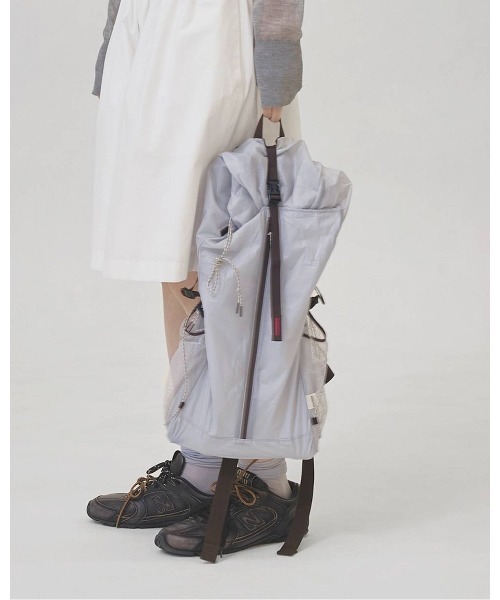 TODAYFUL(トゥデイフル)の「TODAYFUL Useful Sheer Backpack(バックパック/リュック・レディース・ライトブルー/ブラック・FREE)」の12枚目の写真