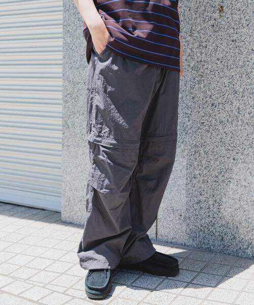 FORK&SPOON（フォークアンドスプーン）の「FORK&SPOON　コンバーチブルパンツ（その他パンツ・メンズ・ブラック/グレー・5/4）」の6枚目の写真