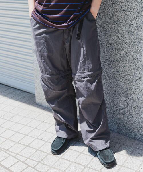 FORK&SPOON（フォークアンドスプーン）の「FORK&SPOON　コンバーチブルパンツ（その他パンツ・メンズ・ブラック/グレー・5/4）」の7枚目の写真