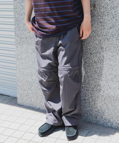 FORK&SPOON（フォークアンドスプーン）の「FORK&SPOON　コンバーチブルパンツ（その他パンツ・メンズ・ブラック/グレー・5/4）」の8枚目の写真