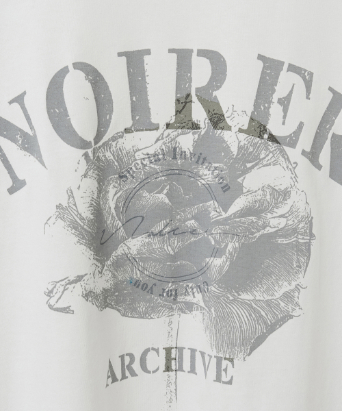 NOIRER(ノイア)の「アーカイブプリントTシャツ(ホワイト)(Tシャツ/カットソー・メンズ・その他・48/50/52)」の5枚目の写真