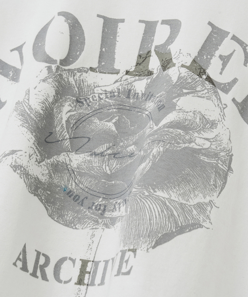 NOIRER(ノイア)の「アーカイブプリントTシャツ(ホワイト)(Tシャツ/カットソー・メンズ・その他・48/50/52)」の7枚目の写真