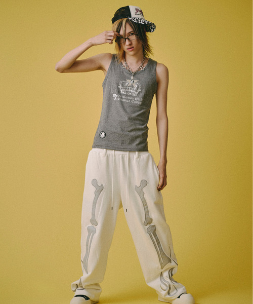 GALFY(ガルフィー)の「『GALFY/ガルフィー』爆上げ↑↑ギラタンク(Tシャツ/カットソー・レディース・ブラック/グレー/ホワイト・XL/L)」の18枚目の写真