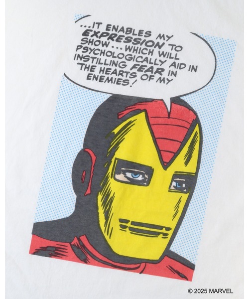 VARIEGATOR(ヴァリゲイター)の「VARIEGATOR / ヴァリゲイター Iron Man /Tee(Tシャツ/カットソー・レディース・ホワイト・LARGE/MEDIUM)」の2枚目の写真
