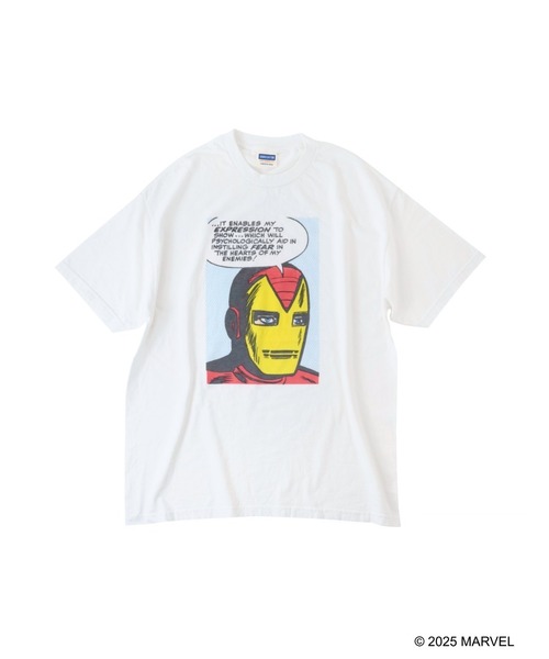 VARIEGATOR(ヴァリゲイター)の「VARIEGATOR / ヴァリゲイター Iron Man /Tee(Tシャツ/カットソー・レディース・ホワイト・LARGE/MEDIUM)」の5枚目の写真