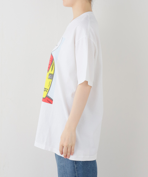 VARIEGATOR(ヴァリゲイター)の「VARIEGATOR / ヴァリゲイター Iron Man /Tee(Tシャツ/カットソー・レディース・ホワイト・LARGE/MEDIUM)」の7枚目の写真