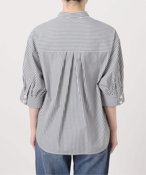 Spick & Span(スピックアンドスパン)の「《WEB限定 / 追加》パールボタンギャザースリーブシャツ(シャツ/ブラウス・レディース・その他10/ホワイト系その他・FREE)」の12枚目の写真