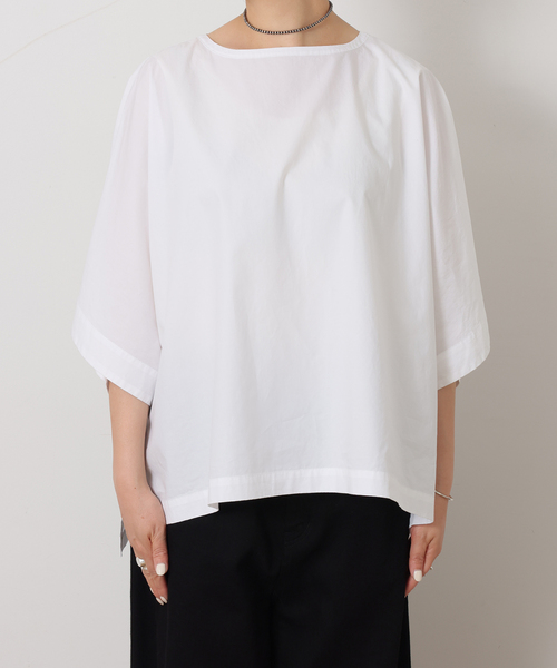 JOURNAL STANDARD LUXE(ジャーナルスタンダード ラックス)の「タイプライター ドルマンシャツ(シャツ/ブラウス・レディース・チャコールグレー/ホワイト/スカイブルー・FREE)」の19枚目の写真