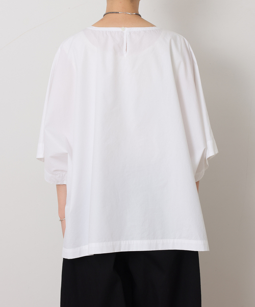 JOURNAL STANDARD LUXE(ジャーナルスタンダード ラックス)の「タイプライター ドルマンシャツ(シャツ/ブラウス・レディース・チャコールグレー/ホワイト/スカイブルー・FREE)」の21枚目の写真
