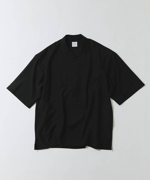 GOOD PEOPLE GOOD STITCHING GOOD PRODUCT(グッドピープルグッドスティッチンググッドプロダクト)の「【GOOD PEOPLE GOOD STITCHING GOOD PRODUCT/グッドピープルグッドスティッチンググッドプロダクト】別注 Open Collor Half Sleeve Shirt(シャツ/ブラウス・メンズ・ネイビー/カーキ・S/M)」の15枚目の写真