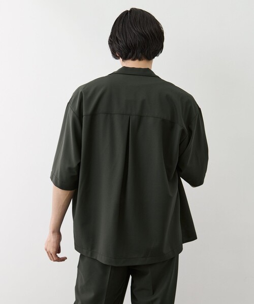 GOOD PEOPLE GOOD STITCHING GOOD PRODUCT(グッドピープルグッドスティッチンググッドプロダクト)の「【GOOD PEOPLE GOOD STITCHING GOOD PRODUCT/グッドピープルグッドスティッチンググッドプロダクト】別注 Open Collor Half Sleeve Shirt(シャツ/ブラウス・メンズ・ネイビー/カーキ・S/M)」の20枚目の写真