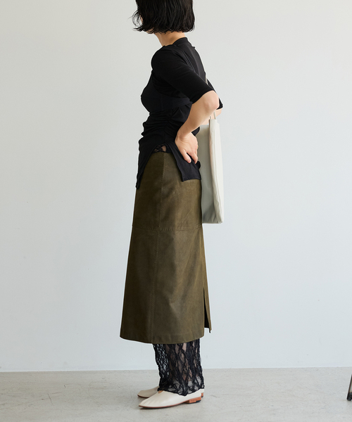IENA LA BOUCLE(イエナラブークル)の「IENA LA BOUCLE ダイヤlaceレギンス(その他パンツ・レディース・ホワイト/ブラック・FREE)」の20枚目の写真